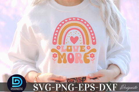 Love more, Mental Health SVG SVG DESIGNISTIC 