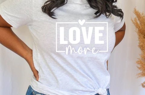 Love more SVG, Valentine Svg Designs, Valentine Gift Svg, Valentine SVGs For Shirts, Love Svg, Heart SVGs, Valentine, Valentines Vibes SVG MD mominul islam 