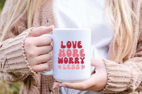 love more worry less retro SVG sk.swapon Roy 