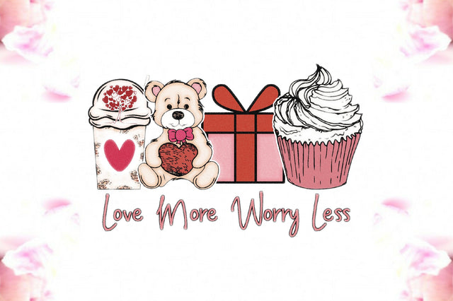 Love More Worry Less Sublimation Sublimation Jagonath Roy 