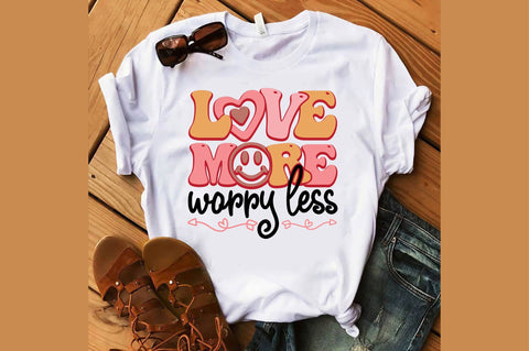 love more worry less SVG designartist 