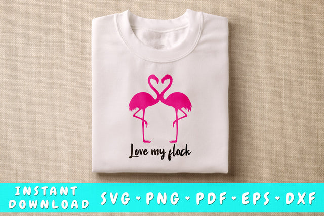 Love My Flock SVG SVG HappyDesignStudio 