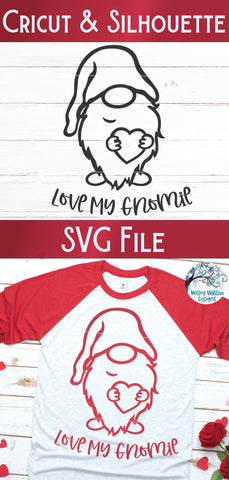 Love My Gnomie Svg SVG Wispy Willow Designs 