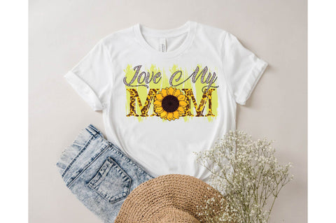 Love my mom Sublimation designartist 