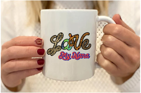 Love My Nana Sublimation Sublimation Jagonath Roy 