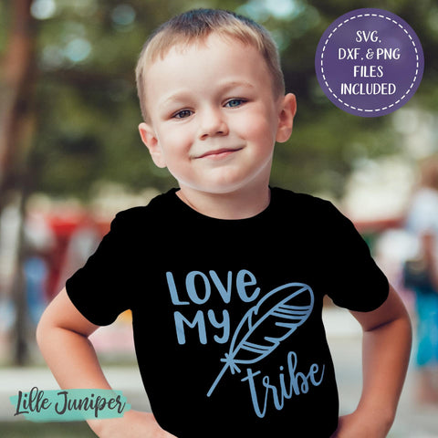 Love My Tribe SVG | Boho SVG | Mom Shirt SVG | Kids Shirt SVG SVG LilleJuniper 