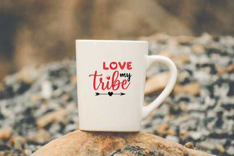Love my tribe svg cutfile, Mother's Day svg design SVG SmmrDesign 
