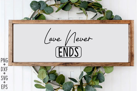 Love Never Ends SVG Rupkotha 