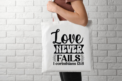 Love never fails corinthians 13:8 SVG SVG DESIGNISTIC 