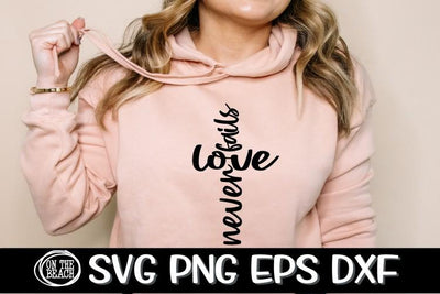 Love Never Fails SVG, Corinthians SVG, Wedding SVG PNG EPS SVG On the Beach Boutique 