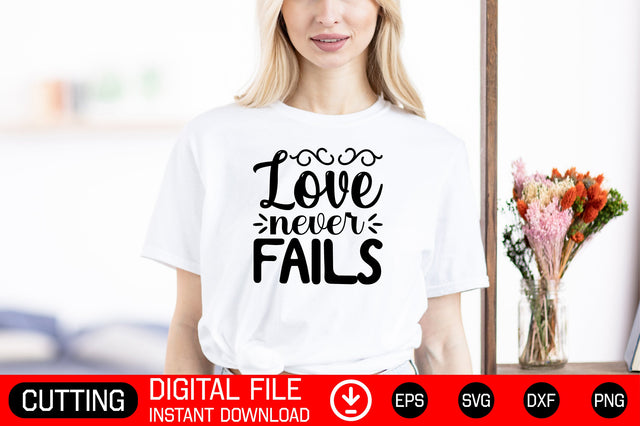 Love Never Fails SVG CraftlabSvg29 