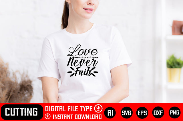 Love Never Fails SVG CraftlabSvg29 