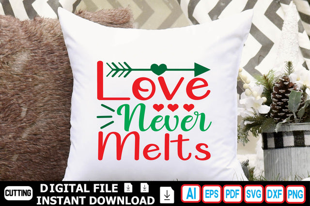 Love Never Melts SVG Craftlabsvg24 