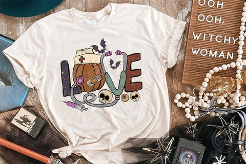 Love Nurse Halloween Sublimation Sublimation LAM HOANG THUY 