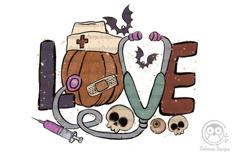 Love Nurse Halloween Sublimation Sublimation LAM HOANG THUY 