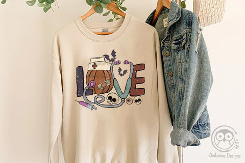 Love Nurse Halloween Sublimation Sublimation LAM HOANG THUY 