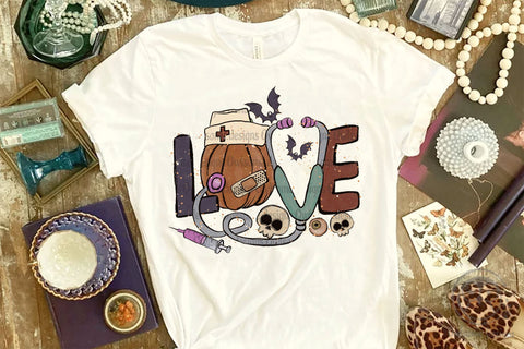 Love Nurse Halloween Sublimation Sublimation LAM HOANG THUY 