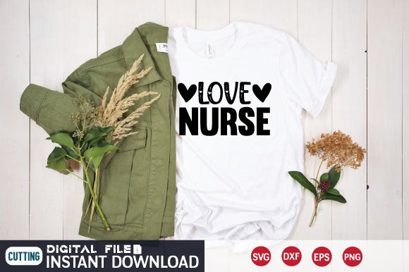 Love Nurse SVG md faruk hossain 