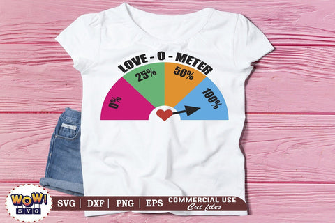 Love o meter svg, Valentines day svg, February 14 svg, funny saying svg, Love svg, Heart svg, Valentine svg SVG Wowsvgstudio 