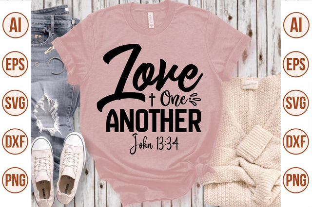 Love One Another John 13 34 svg SVG orpitasn 