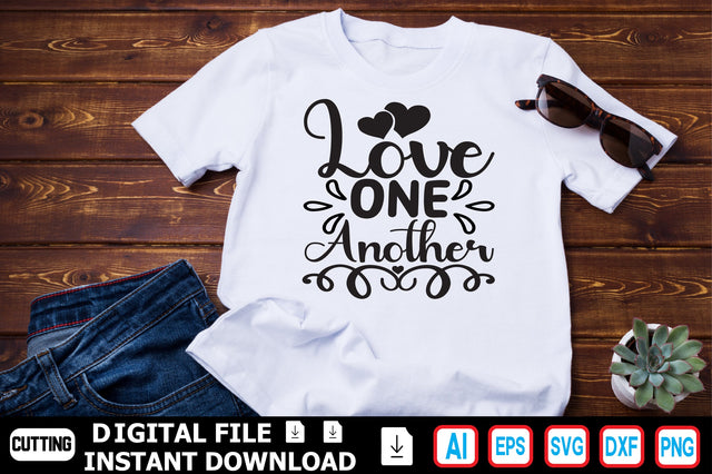 Love One Another SVG Craftlabsvg24 