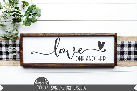 Love one another SVG Designs by Jolein 