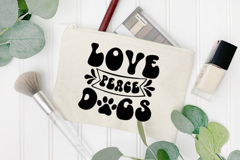 Love Peace Dogs Svg SVG Rupkotha 