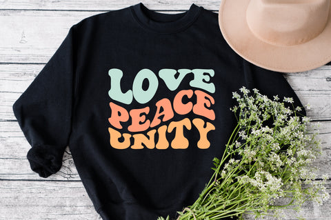 Love Peace Unity svg, Anti Bullying svg, Unity Day Shirt svg, Stop Bullying svg, Orange Shirt svg, Cricut Cut File svg, Sublimation SVG Fauz 