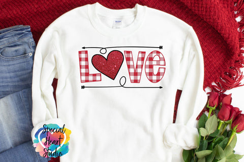 Love Plaid SVG Special Heart Studio 