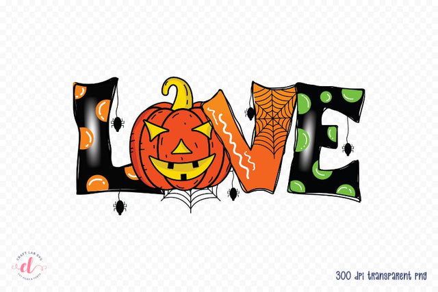 Love PNG | Halloween Sublimation Design Sublimation CraftLabSVG 