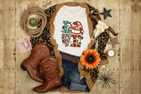 Love PNG | Western Christmas Sublimation Sublimation CraftLabSVG 