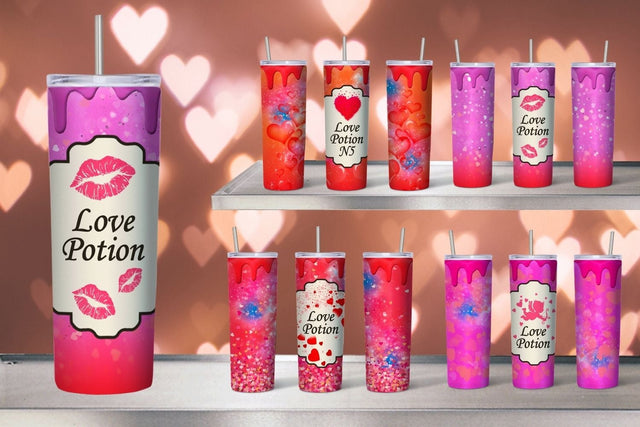 Love Potion Tumbler Sublimation Sublimation SvgOcean 