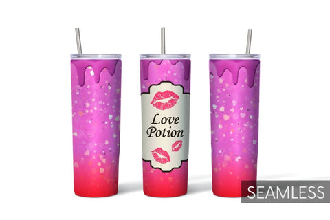 Love Potion Tumbler Sublimation Sublimation SvgOcean 