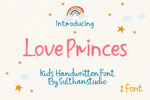 Love Princes Font Sulthan studio 