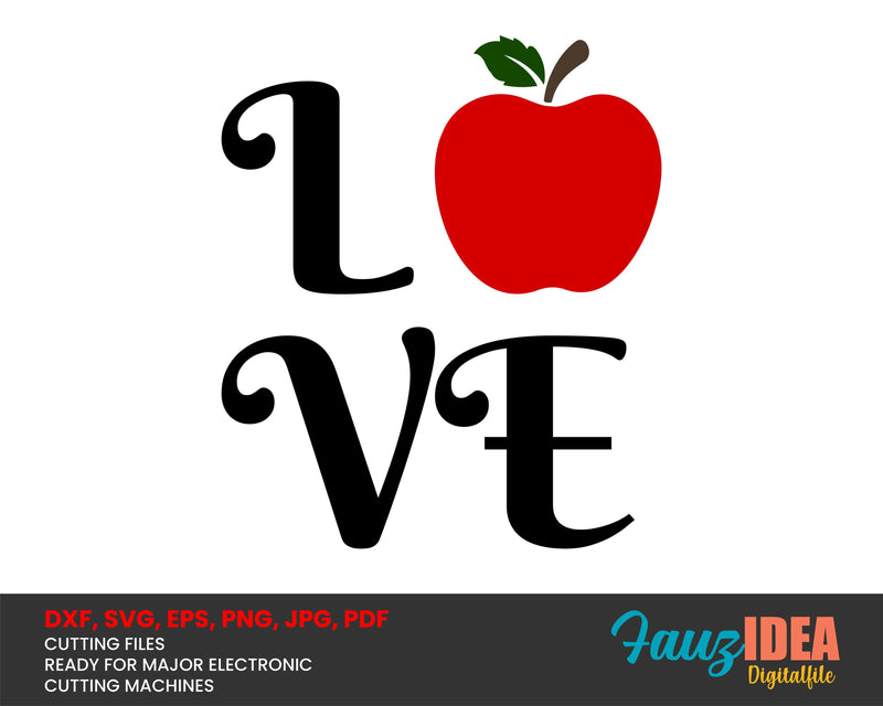 Love Quote Svg Design Instant Download SVG Fauz 