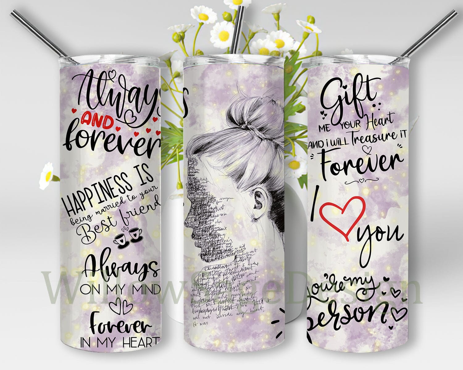 Tumbler Design Valentines Day PNG Sublimation Tumbler 20oz Forever Love  Tumbler PNG Valentines Day Sublimation Design Valentines Day Tumbler