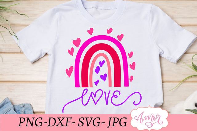 Love rainbow SVG vector SVG Amorclipart 