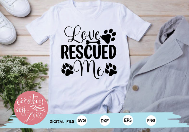 Love Rescued Me SVG md faruk hossain 