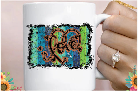 LOVE Retro Sublimation Sublimation Jagonath Roy 