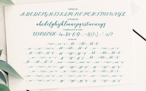 love rose Font gatype 