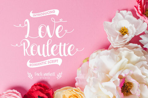 Love Roulette Font Fachranheit Studio 