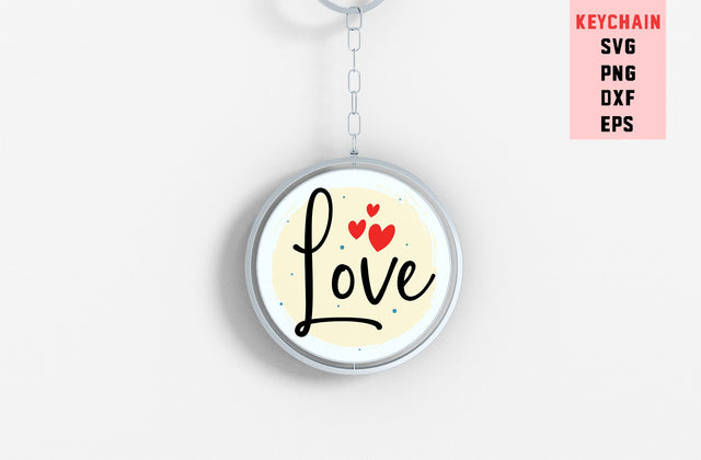 Love, Round Key ring SVG SVG MD mominul islam 
