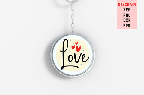 Love, Round Key ring SVG SVG MD mominul islam 