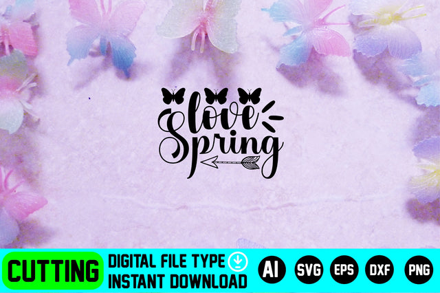 Love Spring SVG CraftlabSvg29 