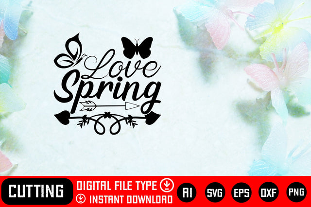 Love Spring SVG CraftlabSvg29 