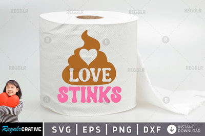 Love stinks SVG SVG Regulrcrative 