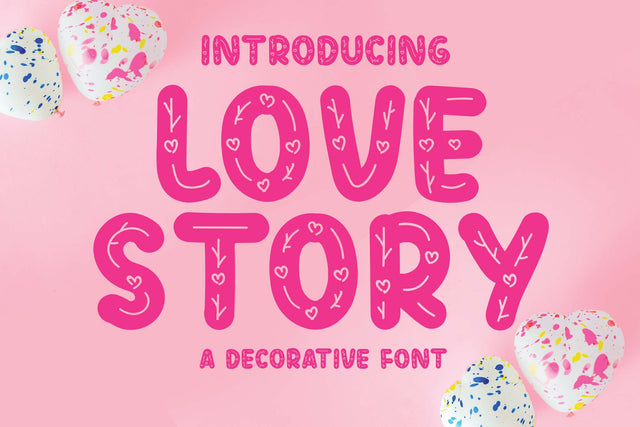 Love Story Font LetterdayStudio 