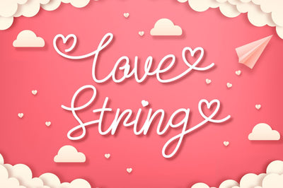 Love String - Script Font Font Attype studio 