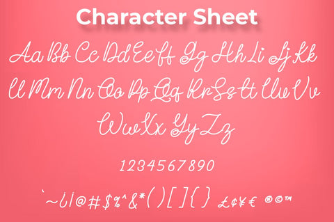 Love String - Script Font Font Attype studio 