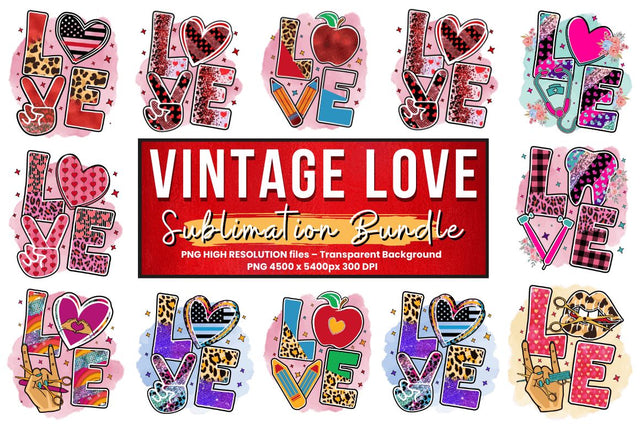 Love Sublimation Bundle Sublimation Regulrcrative 